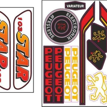 Sevenkardeşler Mobylette 006 Sticker
