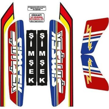 Sevenkardeşler Mobylette 007 Sticker