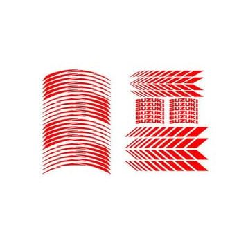 Sevenkardeşler Suzuki Reflektör Kırmızı Uyumlu Racing Şerit