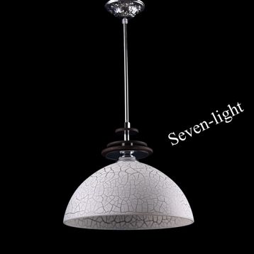 Sevenlight Oje Çatlak Cam Tekli Avize