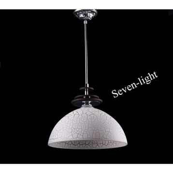 Sevenlight Oje Çatlak Cam Tekli Avize