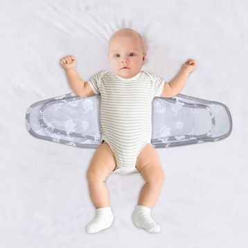 Sevi Bebe ART-504 Gri Bebek Kundak Kemer
