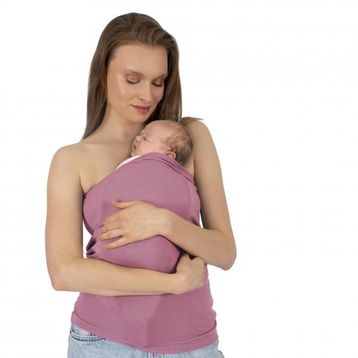 Sevi Bebe ART-573 Pembe Anne Sıcaklığı Sling
