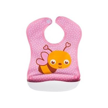 Sevi Bebe ART-72 Arı Plastik Cepli Önlük