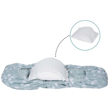 Sevi Bebe Bel Destekli Yaprak Anakucağı Örtüsü