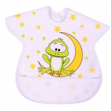 Sevi Bebe Beyaz Büyük Muşamba Mama Önlüğü