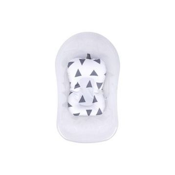 Sevi Bebe Cozy ART-69 Gri Üçgen Banyo Minderi