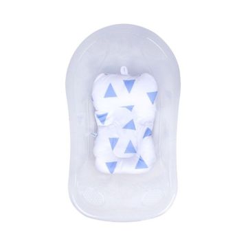 Sevi Bebe Cozy ART-69 Mavi Üçgen Banyo Minderi