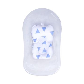 Sevi Bebe Cozy ART-69 Mavi Üçgen Banyo Minderi