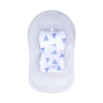 Sevi Bebe Cozy ART-69 Mavi Üçgen Banyo Minderi