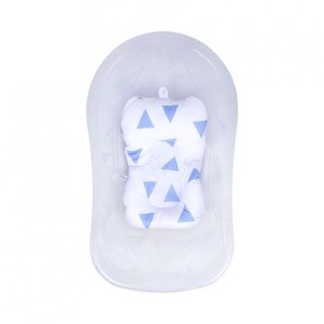 Sevi Bebe Cozy ART-69 Mavi Üçgen Banyo Minderi