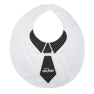 Sevi Bebe Kravatlı Mama Önlüğü