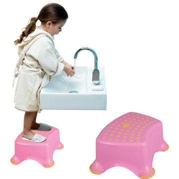 Sevi Bebe Pembe Kaymaz Çocuk Taburesi