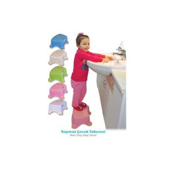 Sevi Bebe Pembe Kaymaz Çocuk Taburesi