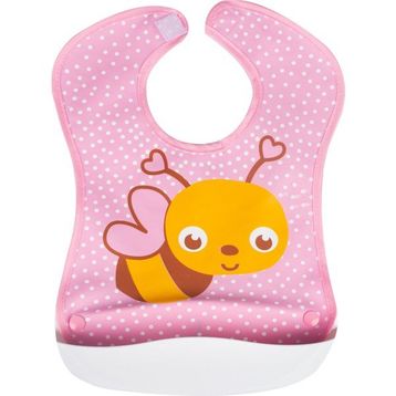 Sevi Bebe Plastik Cepli Arı Mama Önlüğü