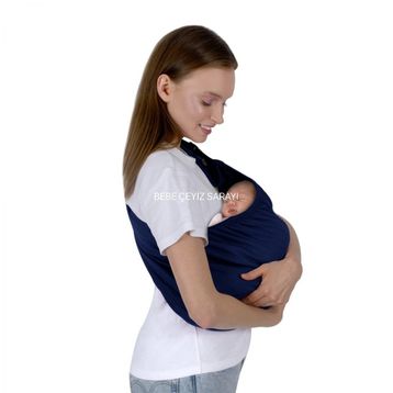 Sevi Bebe Pratik Sling Gri Kanguru
