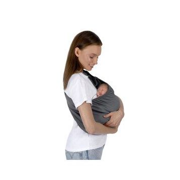 Sevi Bebe Pratik Sling Gri Kanguru