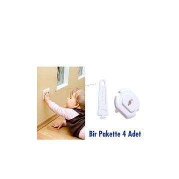 SEVİ BEBE PRİZ EMNİYETİ - 4 ADET