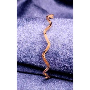 Sevim Gold Yatırımlık Ajda Zigzag 19 gr İşçiliksiz 22 Ayar Bilezik