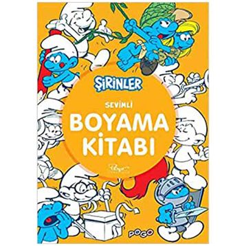Sevimli Boyama Kitabı - Şirinler - Pierre Culliford