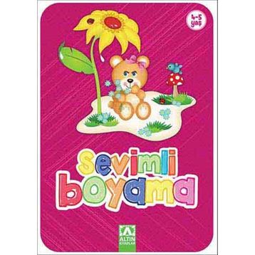 Sevimli Boyama Pembe - Altın Kitaplar Komisyon