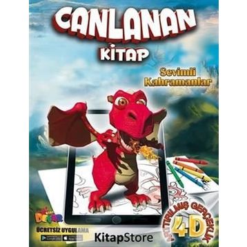 Sevimli Kahramanlar - Canlanan Kitap - Kollektif