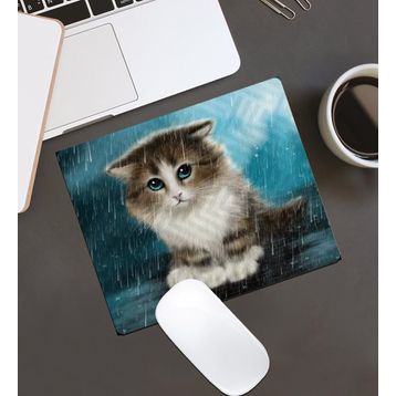 Sevimli Kedicik Mouse Pad