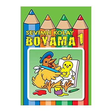 Sevimli Kolay Boyama 1 - Kollektif
