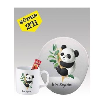 Sevimli Panda Mouse Pad
