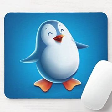 Sevimli Penguen Mouse Pad