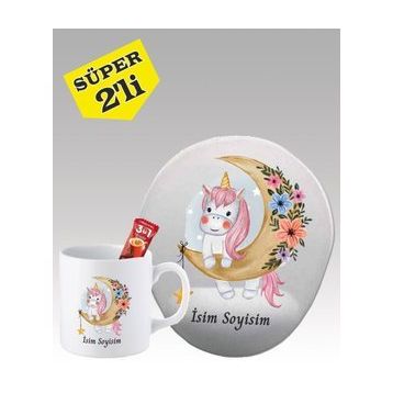 Sevimli Unicorn Mouse Pad