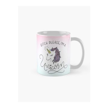 Sevimli Unicorn Tasarımı Kupa Bardak