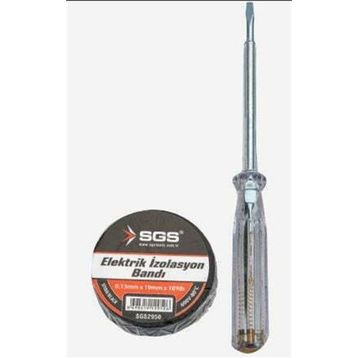 SGS 2'li Kontrol Kalemi-Elektrik Bandı Setİ