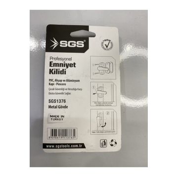 SGS Pencere Emniyet Kilidi
