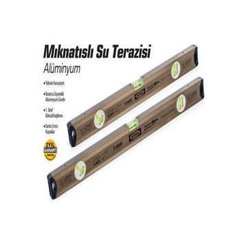 SGS SGS1718 Alüminyum Mıknatıslı 60 cm Su Terazisi