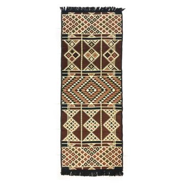 Shark Anatolia Baklava Kahve 70x190 cm Kilim