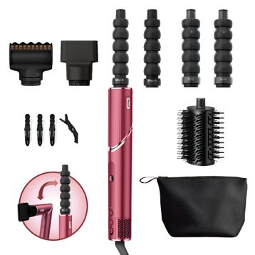 Shark FlexStyle 5-in-1 HD456CREU Cherry Saç Kurutma ve Şekillendirme Seti