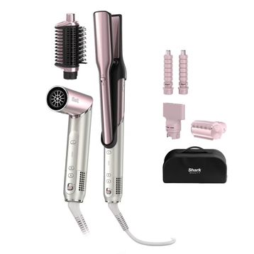 Shark Glam HD6051SEUPK Pembe 5 Başlıklı Saç Şekillendirici Seti