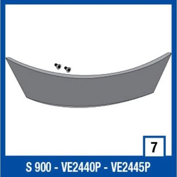 Shark VE2445P Şeffaf S900C Arka Tepe Havalandırma