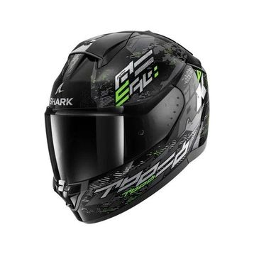 Shark Yeşil Siyah 0338 Shark Ridill 2 Molokai Kapalı Kask