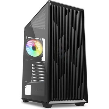 Sharkoon VK2 Siyah Mid Tower ATX Gaming Bilgisayar Kasası