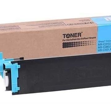 Sharp DX-C38GTC Mavi Fotokopi Toner