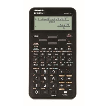 Sharp EL-W531TLB-BK Siyah Hesap Makinesi