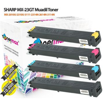 Sharp MX23GT-MX27GT-MX31GT Mavi 500 gr Dolum Toner Tozu