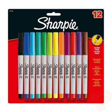 Sharpie 12'li Ultra Fine Süper İnce Uç Markör