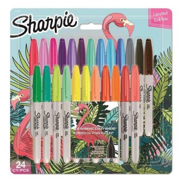 Sharpie 2169766 24'lü Flamingo Permanent Markör Kalem