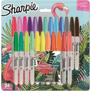 Sharpie 2169766 24'lü Flamingo Permanent Markör Kalem