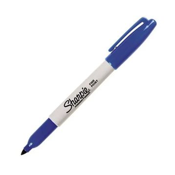 Sharpie Mavi Permanent Marker Çizim Kalemi