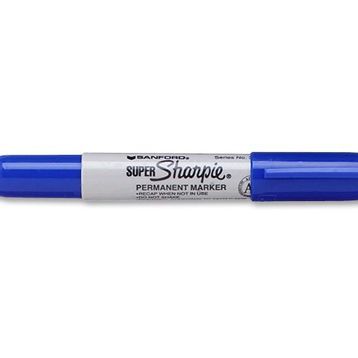 Sharpie Mavi Super Kalın Marker Çizim Kalemi