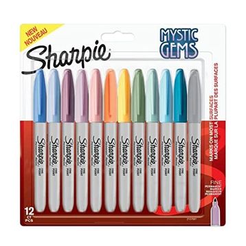 Sharpie Mystic Gems 12'li Paket Fine Permanent Markör Kalem